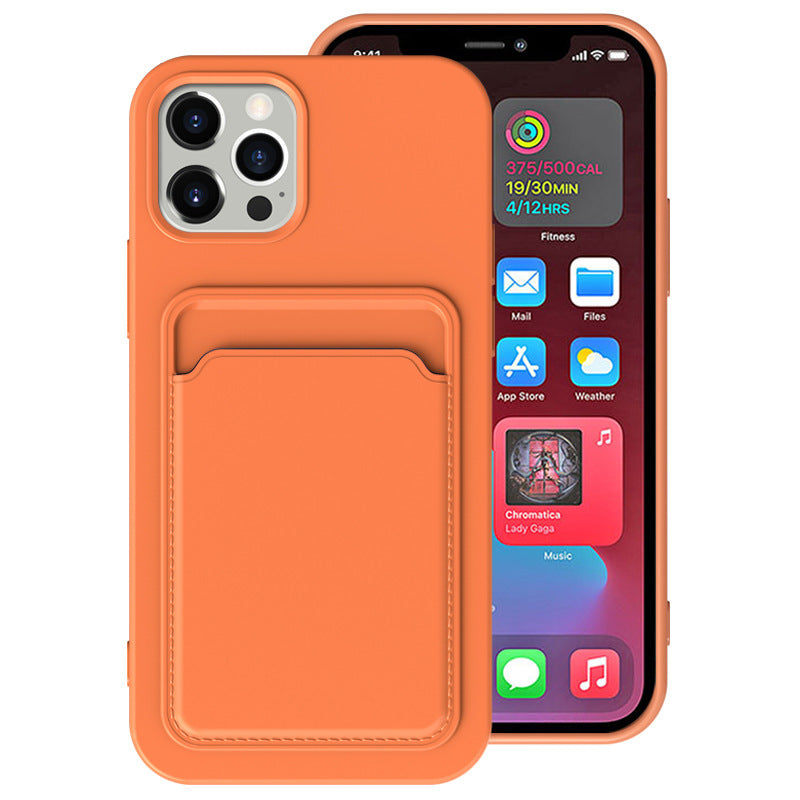 Compatible with Apple, Cross Border Suitable For Iphone12 Integrated Frosted Card Case Mobile Phone Shell Xr 11Tpu Card Soft Shell Spot E-Commerce Compatible with Apple, Cross Border Suitable For Iphone12 Integrated Frosted Card Case Mobile Phone Shell Xr 11Tpu Card Soft Shell Spot E-Commerce